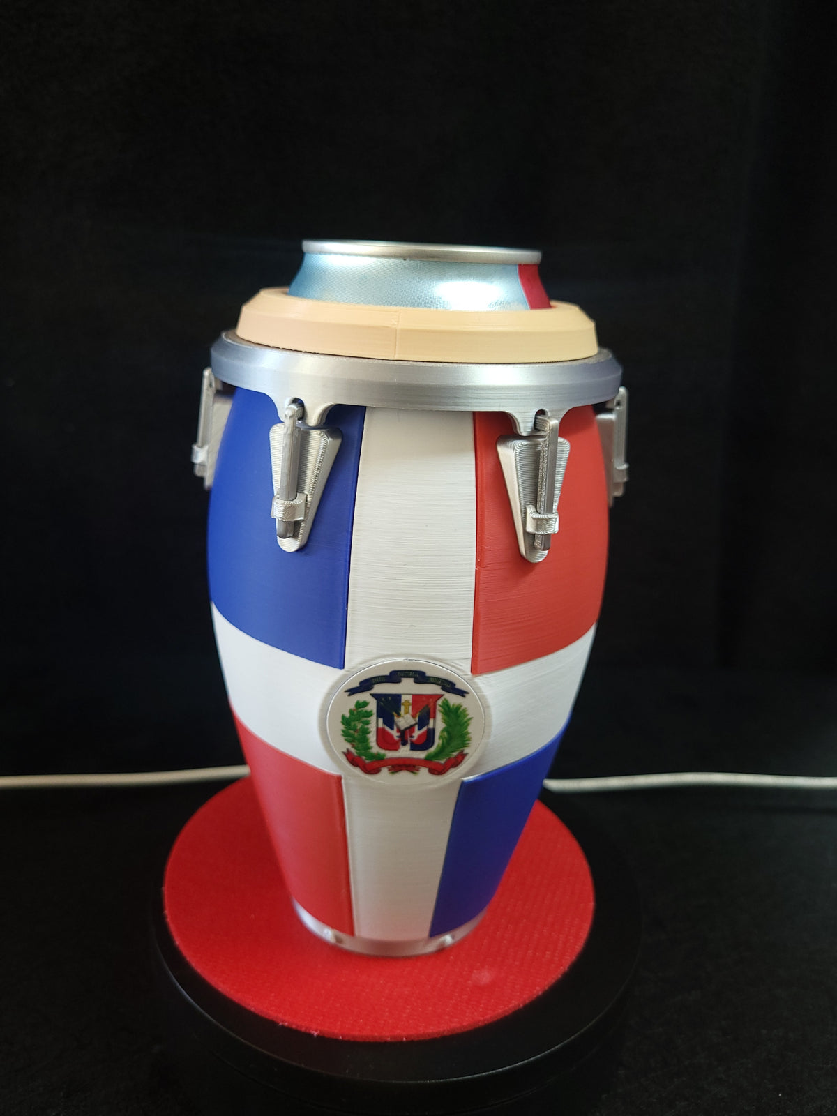 Dominican 3 in 1 Conga Can Holder