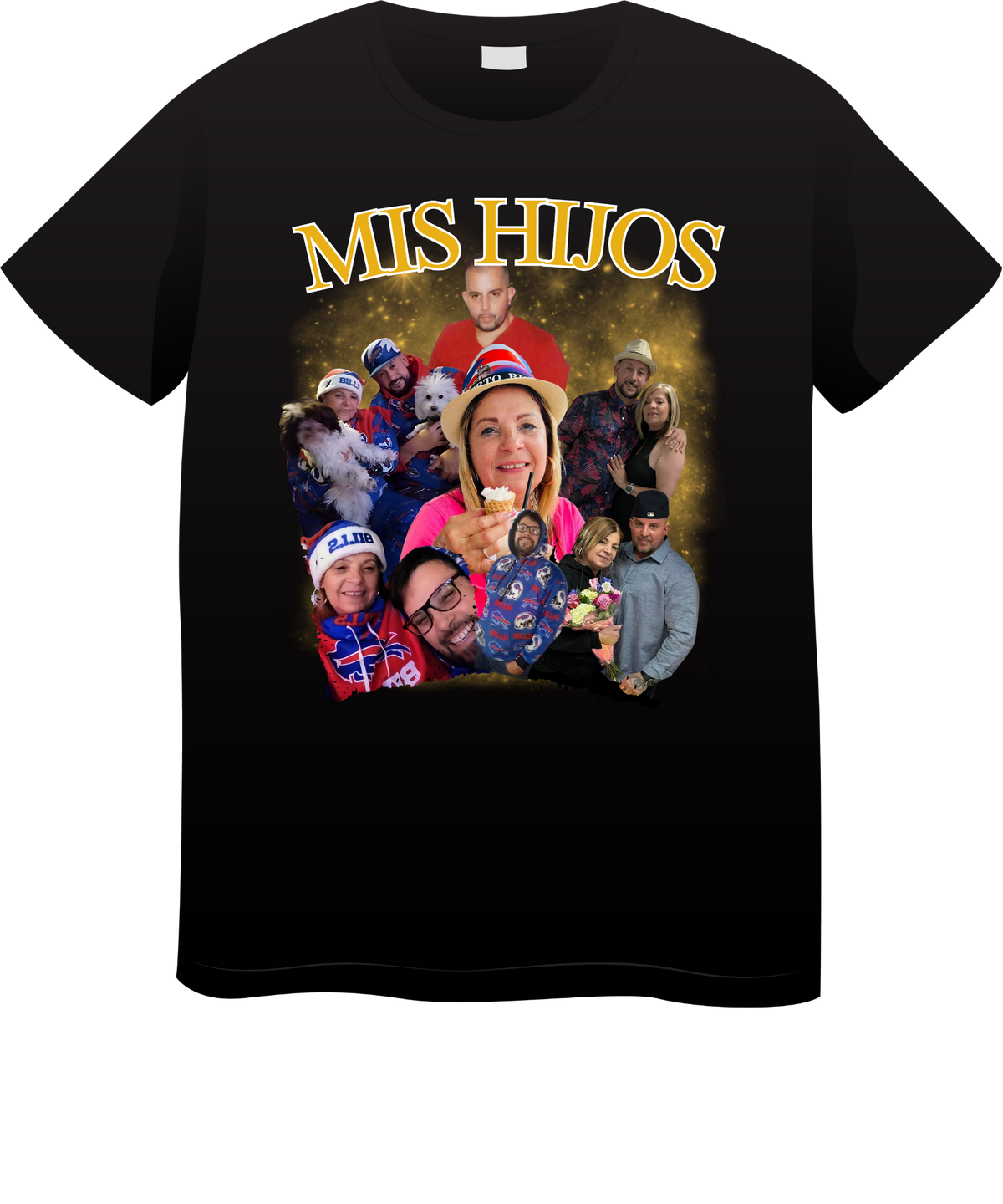 Customized short sleeve t-shirt