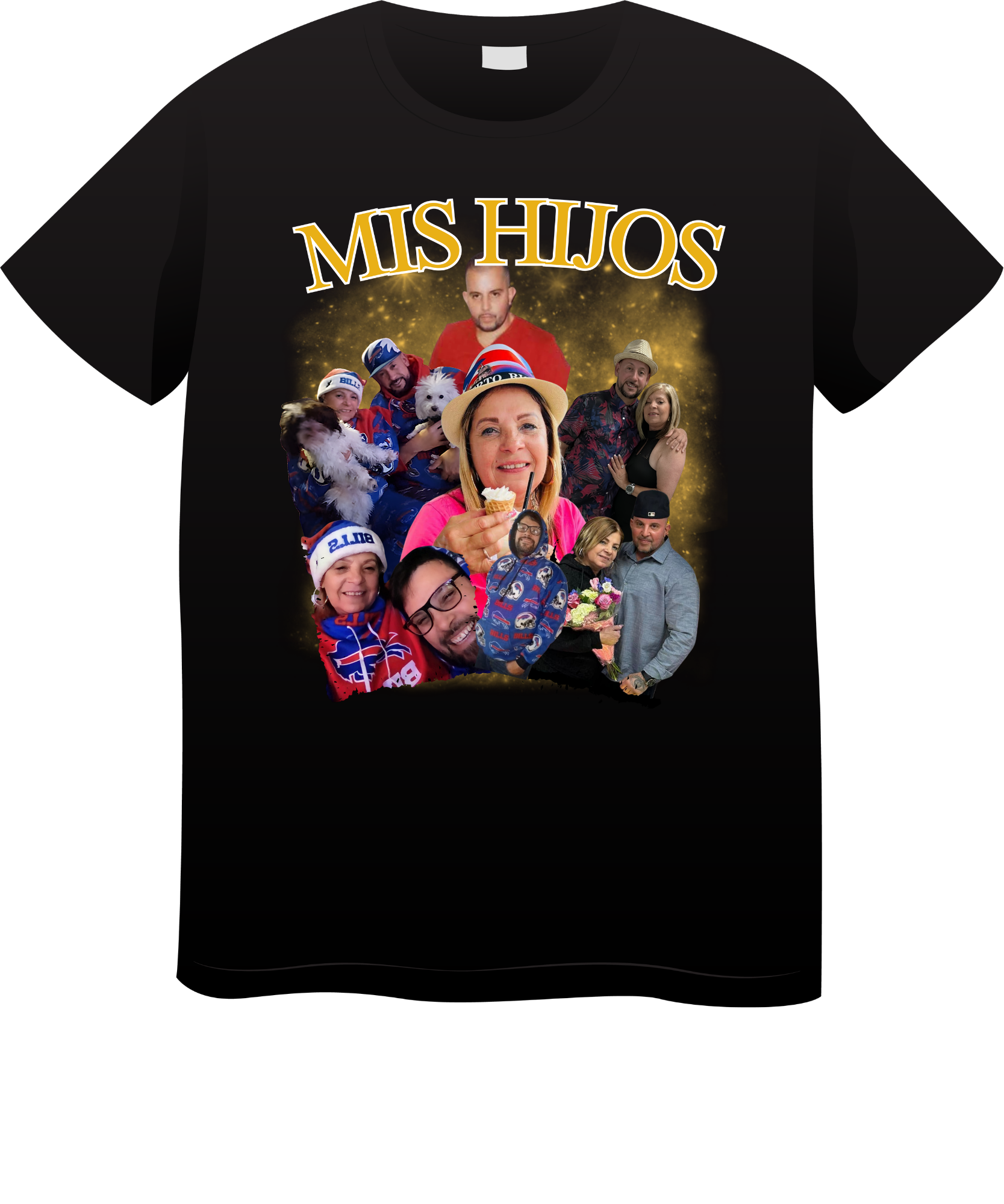 Customized short sleeve t-shirt